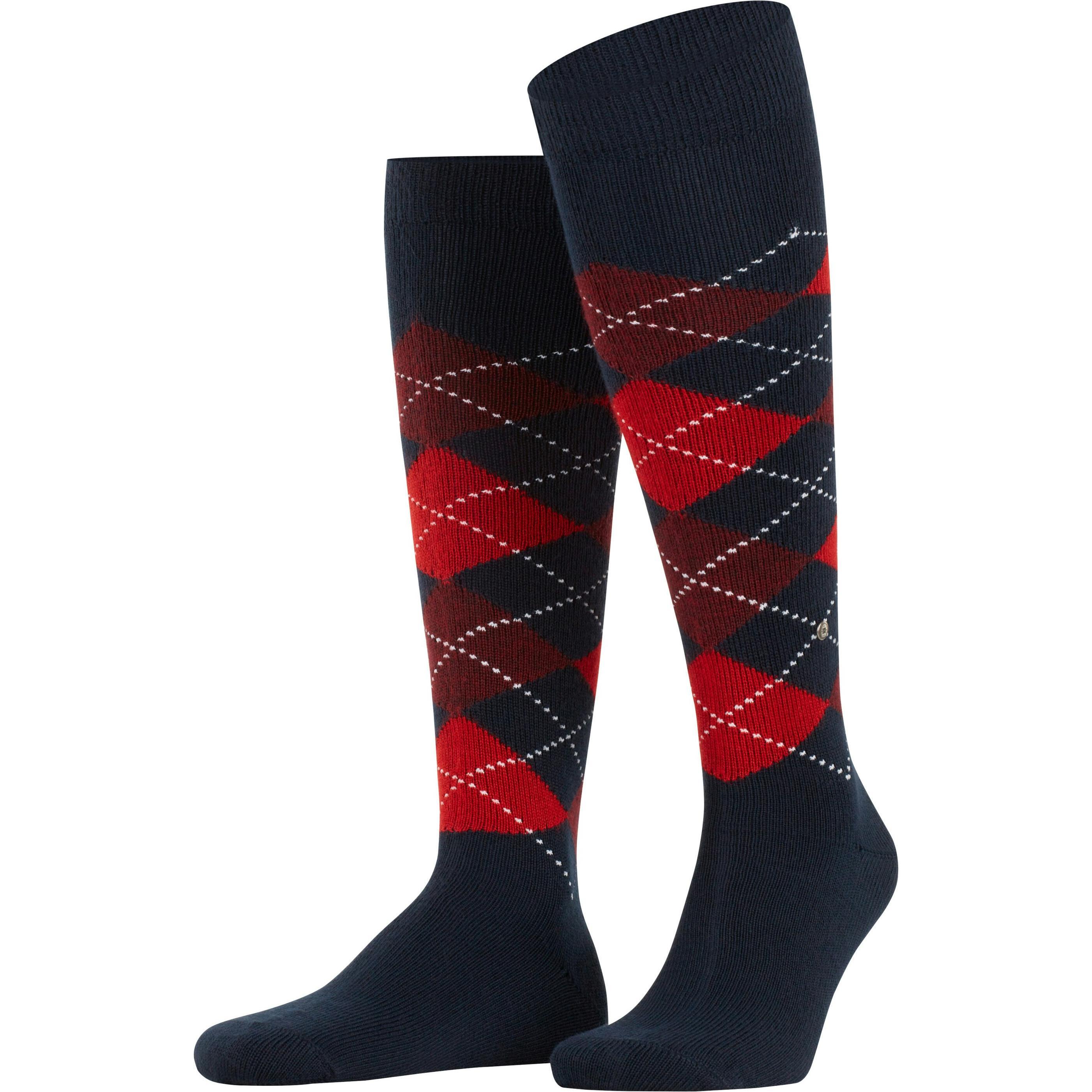 Burlington, Herren, Socken, Preston KH, Blau, (40 - 46)