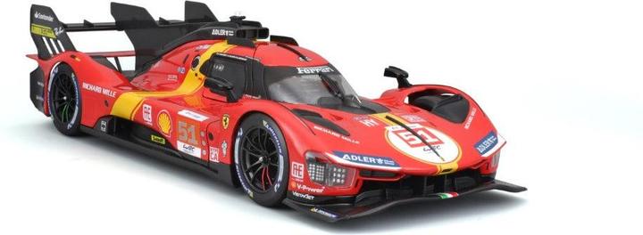 Actual product image Bburago Ferrari 499P Le Mans Champion 2023