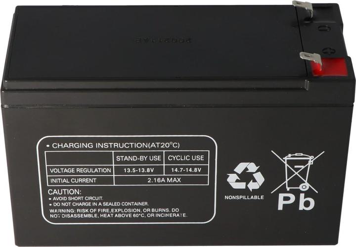 Actual product image Multipower Akku MP7.2-12, VDS Zulassung (12 V, 7.20 Ah)