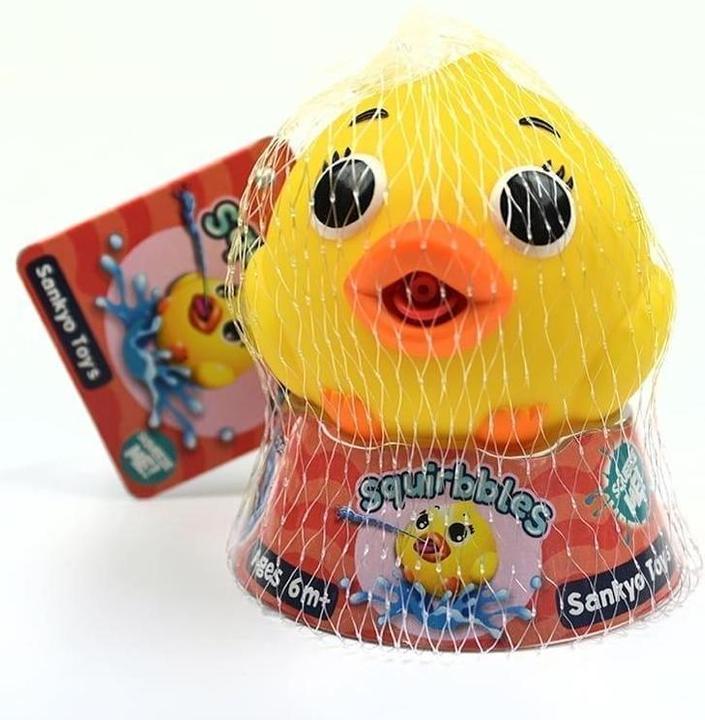 Teka Squibbles Badespielzeug „Gelbe Ente“.