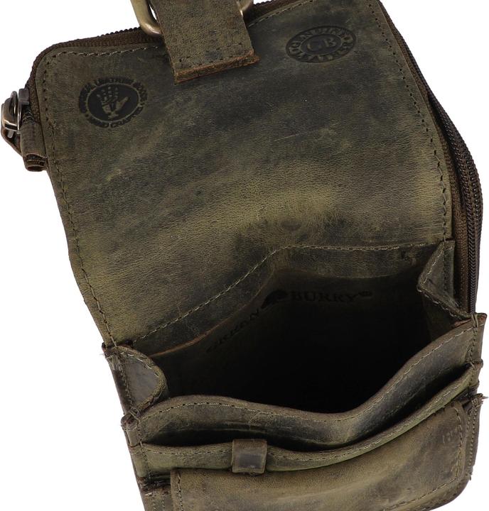Produktbild Greenburry Vintage Gürteltasche Leder 13.5 cm