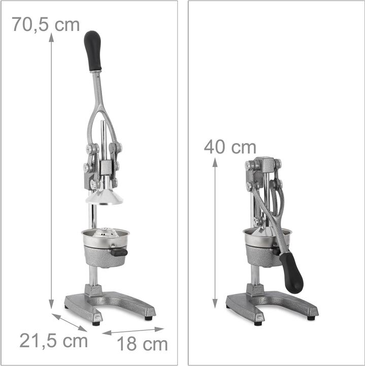 Actual product image Relaxdays Juicer