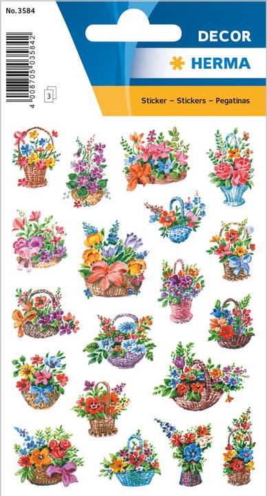 HERMA Sticker Fleurs