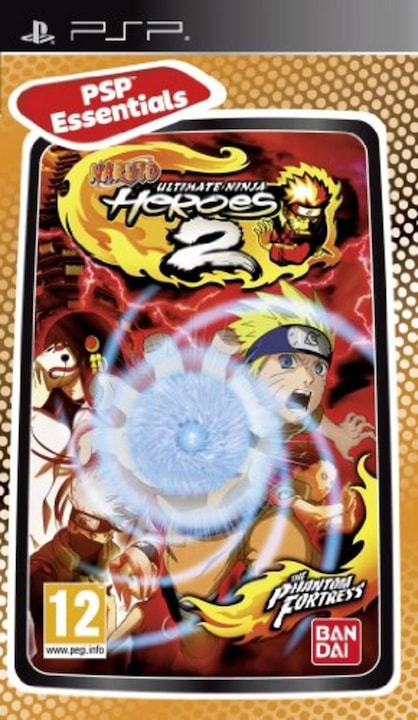 Actual product image Bandai Namco Naruto: Ultimate Ninja Heroes 2 - The Phantom Fortress /PSP