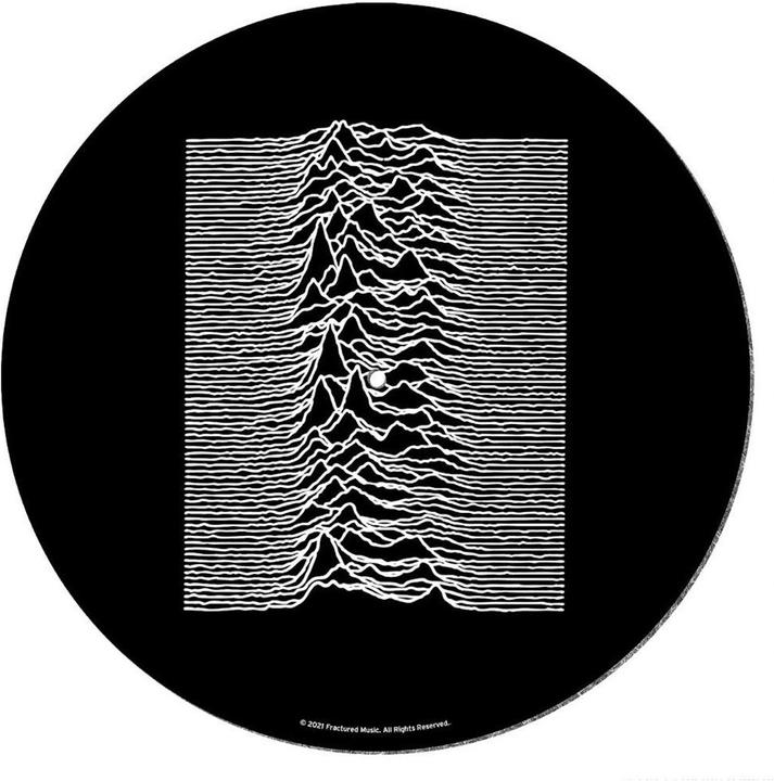 Produktbild Joydivision Matte Plattenteller Unknown Pleasures (Plattenteller)