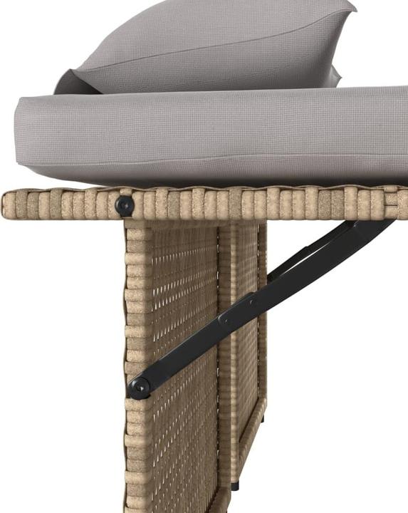 Image du produit vidaXL Ensemble salon de jardin 10 pièces avec coussins