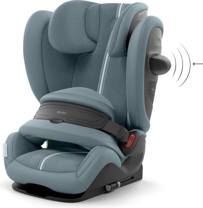 Actual product image Cybex PALLAS G3 I-SIZE PLUS Stormy Blue | light blue (Child seat)
