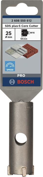 Actual product image Bosch Professional Zubehör PRO SDS plus-5 Core Cutter, 25 x 50 x 72 mm (25 millimetres)