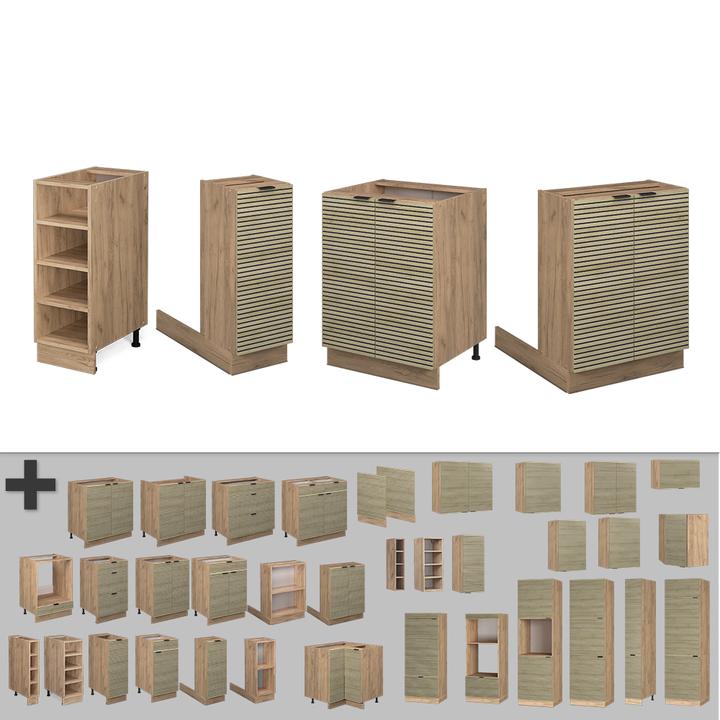 Produktbild Vicco Kücheninsel Fame-Line (90 x 81.60 x 82 cm)