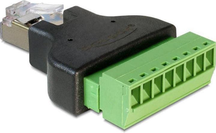 Produktbild Delock RJ45 Stecker Terminalblock 8Pins (Netzwerk Zubehör)