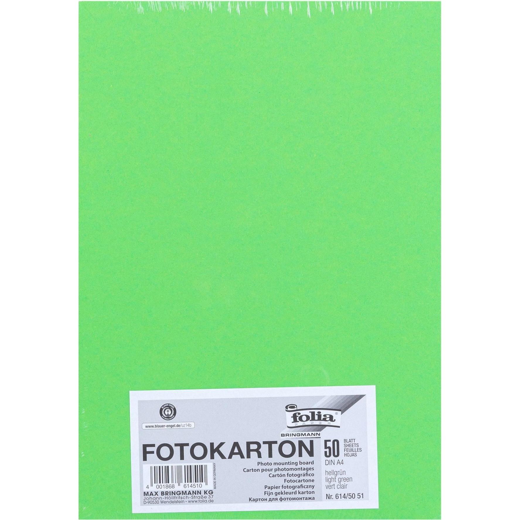 Folia, Bastelpapier, Fotokarton farbig Format A4 (300 g/m², 1 x)