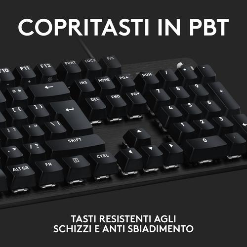 Image du produit Logitech G413 SE - BLACK - ITA - CENTRAL (IT, Filaire)