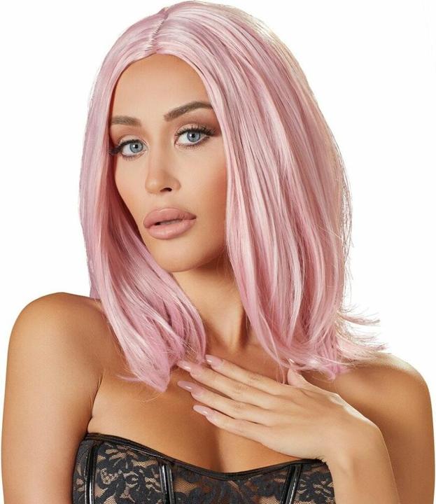 Produktbild Cottelli Collection Perücke Bob, rosa (One Size)
