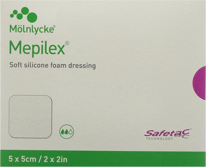 Actual product image Mepilex Foam dressing Safetac (5 x)