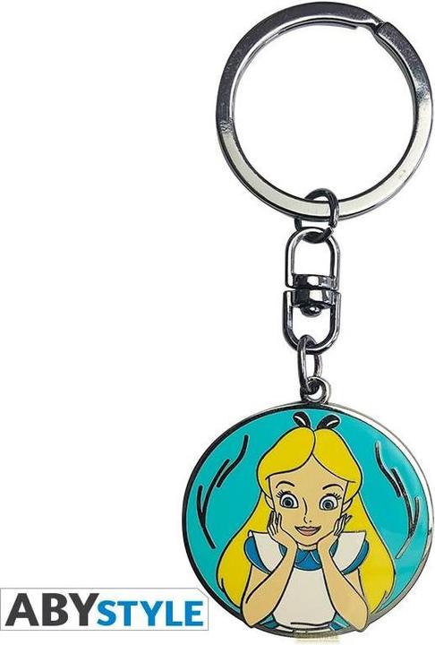 Actual product image ABYstyle ALICE - Porte-Cles Metal - Alice