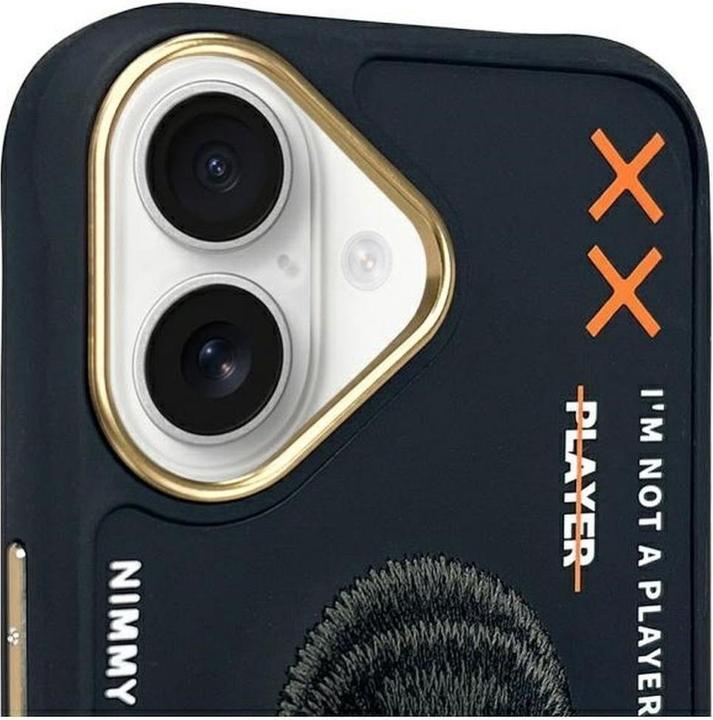 Produktbild Metelli Nimmy case iPhone 16 6.1" black Cool&Cute 2.0 Monkey (Apple iPhone 16)