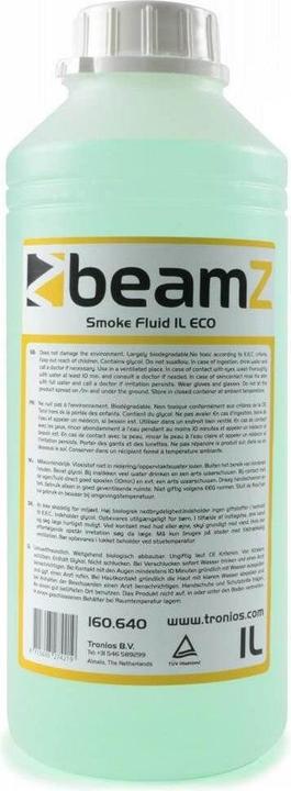 BeamZ Fluide de brouillard 1L ECO Green (Liquide de brouillard)