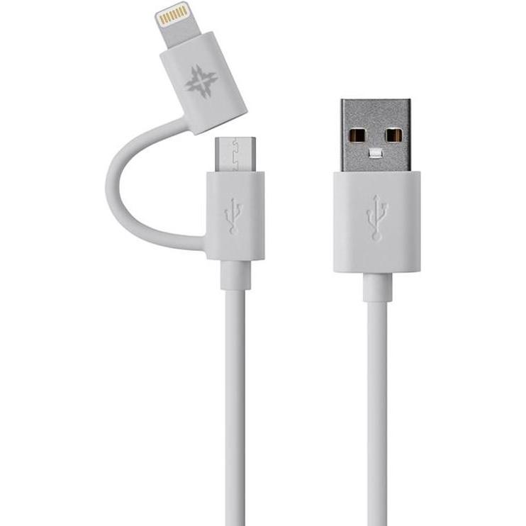 iBattz USB-A USB Cable - Lightning 1m White (IB-CBL-LGN-WH) (1 m, USB 2.0), USB Kabel
