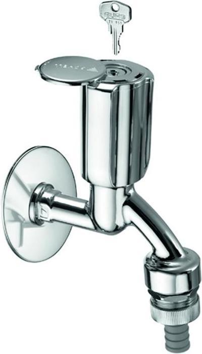 Image du produit Schell Robinet de purge SECUR chromé, verrouillable 1/2 pouce