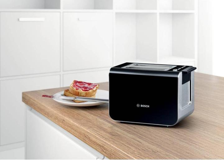 Produktbild Bosch Hausgeräte Compact toaster, Styline, Black, TAT8613N