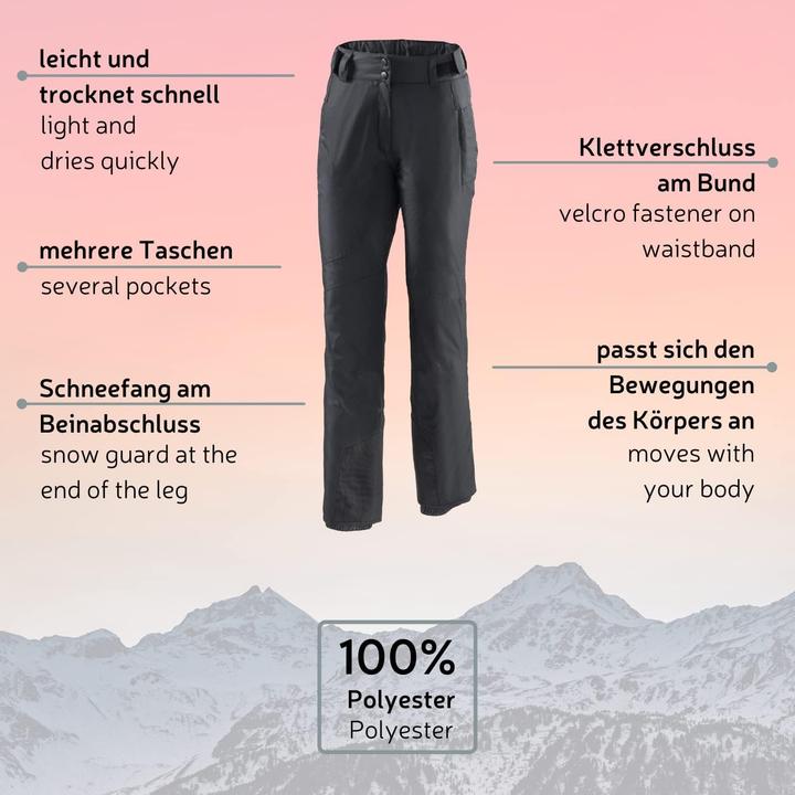 Immagine prodotto Black Crevice Pantaloni da Sci per Crepe (48)