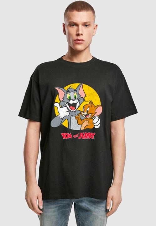 Produktbild Merchcode Tom and Jerry - Thumbs Up Heavy Oversize Tee - 197693 (L)