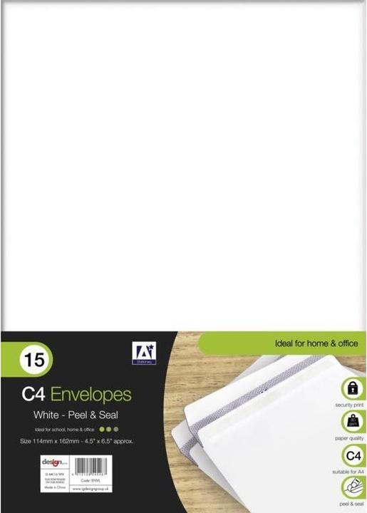 Produktbild Anker Stationery Umschläge 15Erpack (16,2 x 11,4 cm, 15 x)