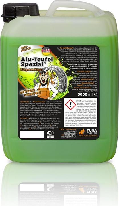 Immagine prodotto Tuga Chemie Detergente per cerchi (5000 ml) (5000 ml)