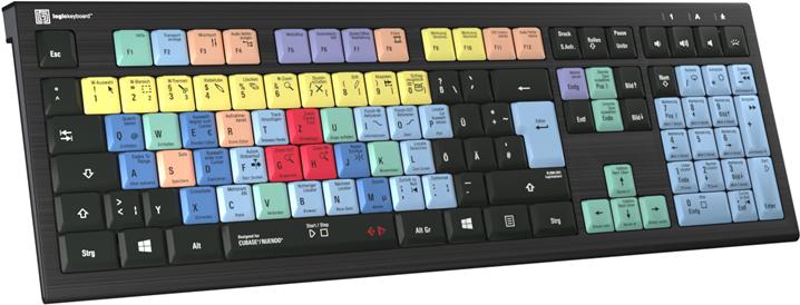 Image du produit Logickeyboard Cubase/Nuendo Astra2 BL dt (PC) (DE, Filaire)