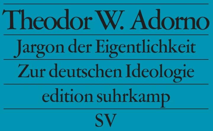 Immagine prodotto Jargon der Eigentlichkeit (Tedesco, Theodor W. Adorno, 1964)