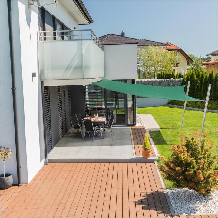 Immagine prodotto Windhager Tenda da sole 400 cm, quadrata, verde (4 x 4 m)