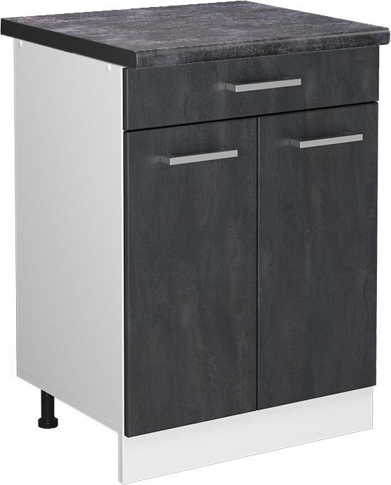 Anthrazit, Schwarz, Schwarz Beton, Weiss