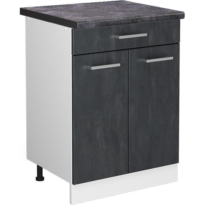 Vicco, Regal, Küchenschrank mit Schublade R-Line