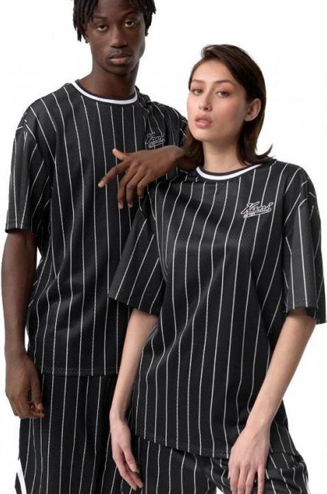 Produktbild Karl Kani Chest Varsity Pinstripe Mesh Tee Hell (L)