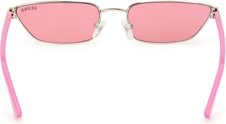 Image du produit Guess Gold Red Cat Eye Sunglasses