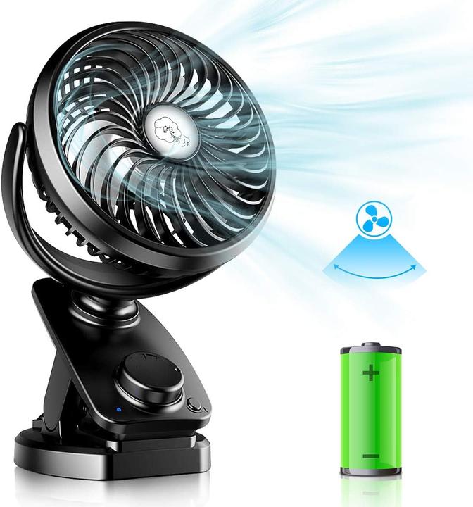AidSci Mini ventilatore USB a clip