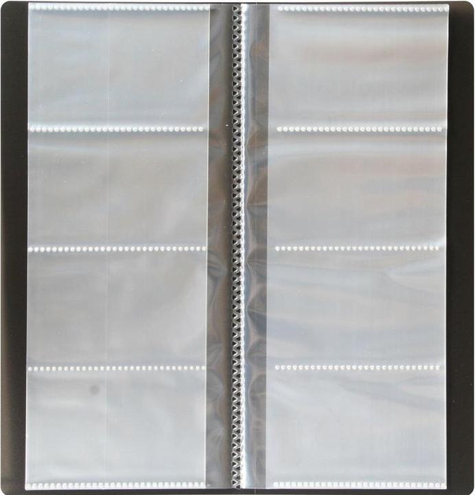 Titanum PP-Visitenkartenhalter für 128 Visitenkarten, schwarz