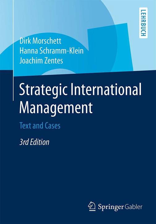 Produktbild Strategic International Management (Englisch, Hanna Schramm-Klein, 2015)