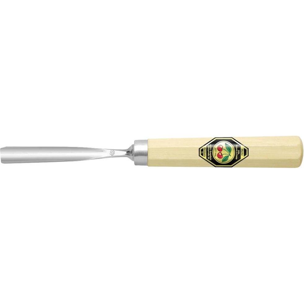 Thumbnail - Kirschen, Beitel + Handhobel, Kerbschnitzbeitel mit Weissbuchenheft 2mm 3208002 (2 mm)