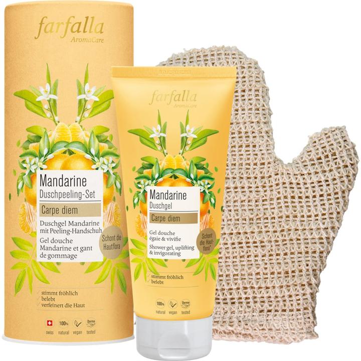 Produktbild Farfalla Duschpeeling Set Mandarine (200 ml)