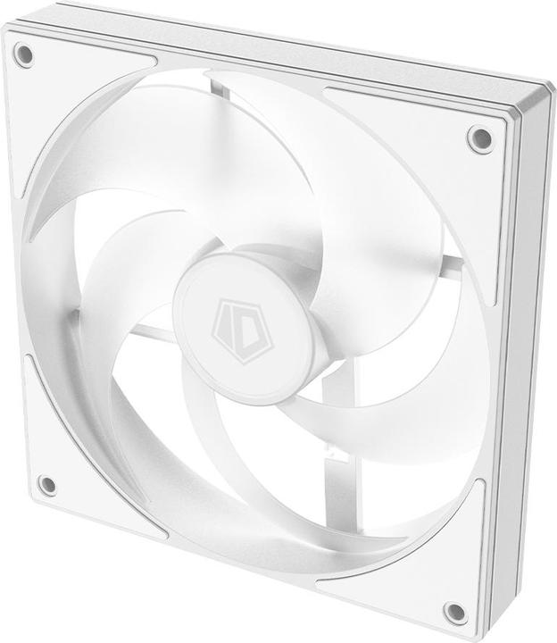 Produktbild ID-Cooling AS-140-ARGB-W (2-pack) - Kabinet kler - 140mm - Hvid med RGB - 25 dBA (140 mm, 2x)
