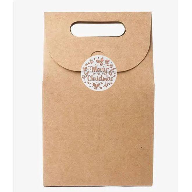 Image du produit MU Style Autocollants ronds "Merry Christmas (Décoration pour cadeau, 1 x)