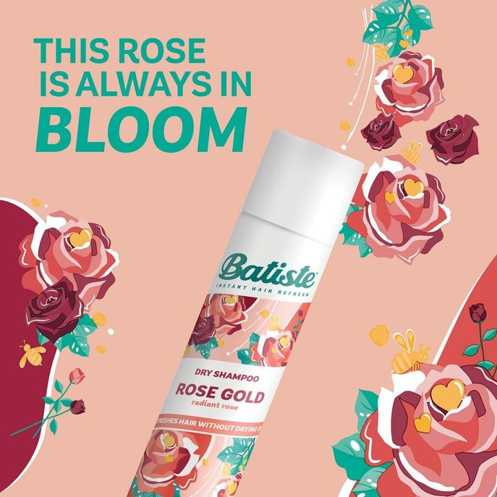 Immagine prodotto Batiste Oro rosa (Shampoo secco, 350 ml)