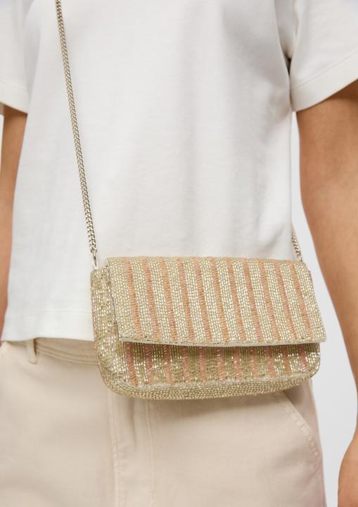 Image du produit s.Oliver Tasche Schultertasche mit Schmuckperlen