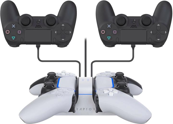 Immagine prodotto Raptor Gaming CS200 Stazione di ricarica doppia USB (PS5)
