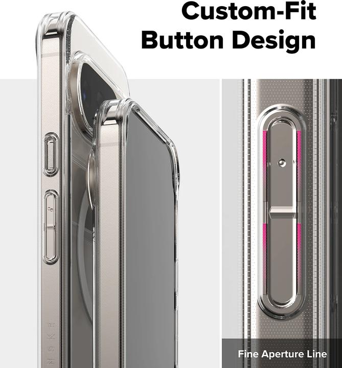 Productafbeelding Ringke Fusion MagSafe Case für Google Pixel 10 / 10 Pro - Transparent (Google Pixel 10, Google Pixel 10 Pro)