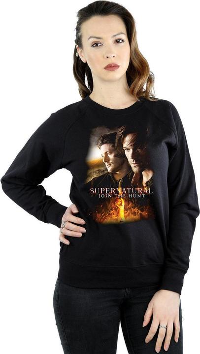 Immagine prodotto Supernatural Felpa Flaming Poster (M)