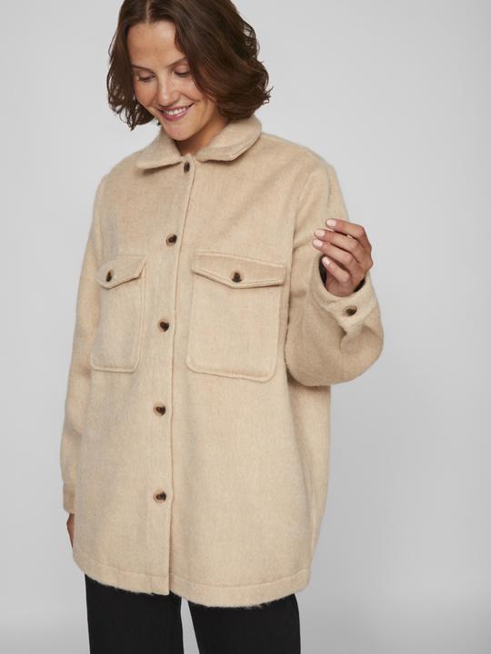 Actual product image Vila Buttoned shacket (38)