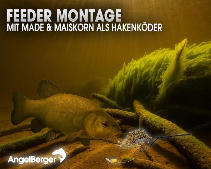 Immagine prodotto Angel Set per la pesca con la mangiatoia (Set da pesca, 330 cm)