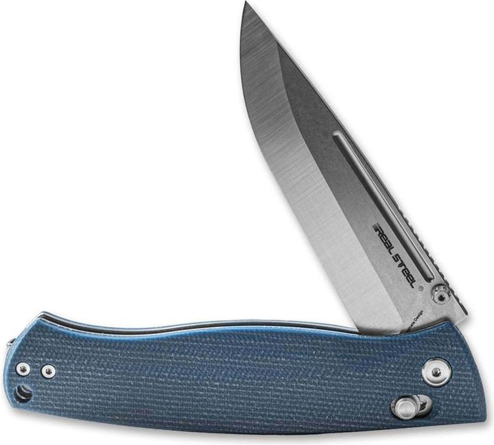 Image du produit Real Steel Pathfinder Folder Micarta Denim (9.80 cm)